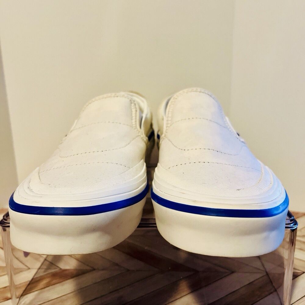 VANS Classic Slip-On Reconstructed Marshmallow M 6‎ W 7.5 Sneakers VN000BW4FS8 - Picture 6 of 10